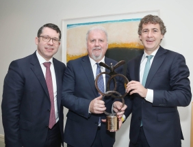 With Ronan Scully, winner of the Human Dignity Award 2022 and Senator Mark Daly